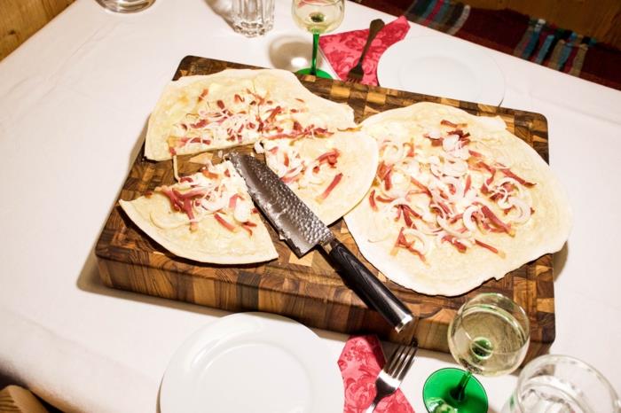 tarte flambée resepti hienostunut herkku sipuli pekoni