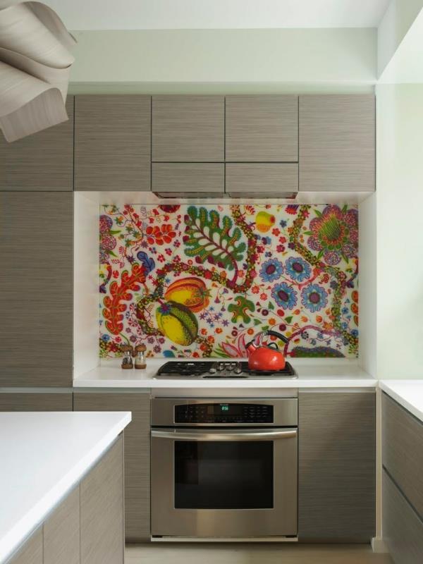 Laatta peili keittiö keittiö takaseinä ideoita mosaiikki laatat kuvio