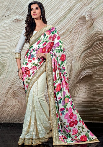 Blomster Sarees