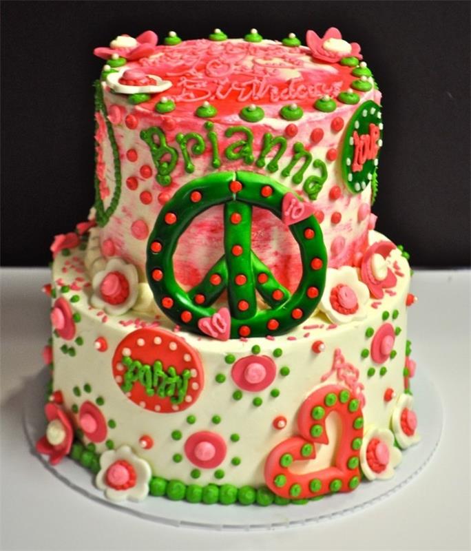 fondantikakku sydänkakku fondanttiresepti vaaleanpunainen