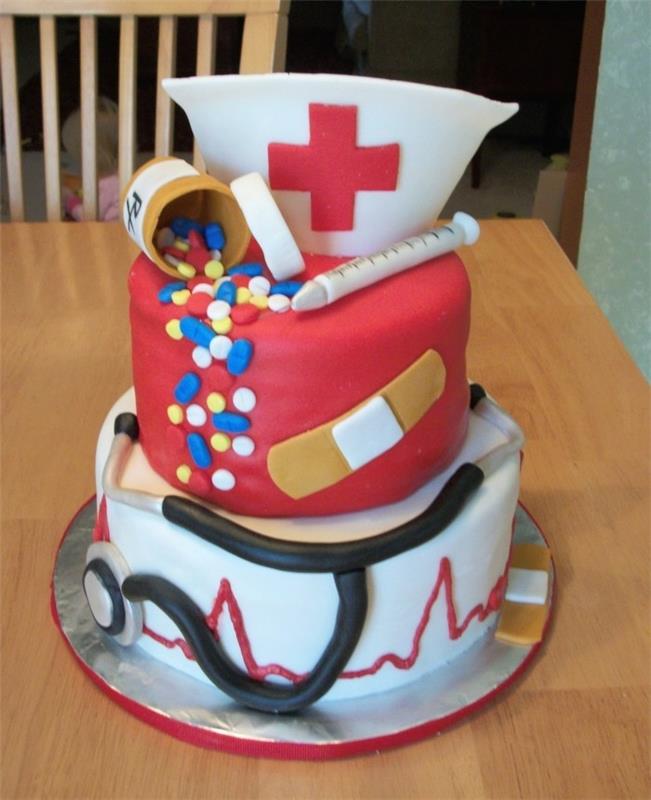 fondant kakku sydän kakku fondant resepti vaaleanpunainen sairaanhoitaja