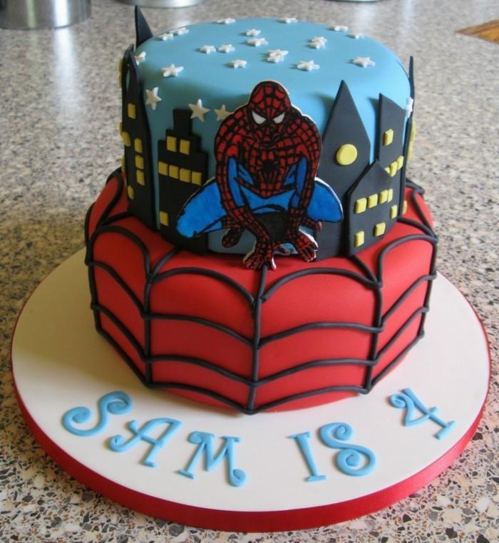 sydänkakut fondantin reseptillä vaaleanpunainen hämähäkkimies