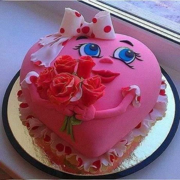 fondant kakku sydän kl
