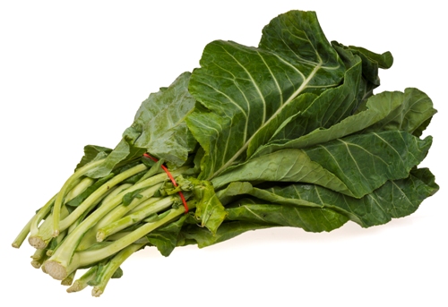 mad til første trimester - Collard -Greens