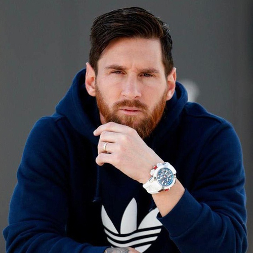 Lionel Messi frisure