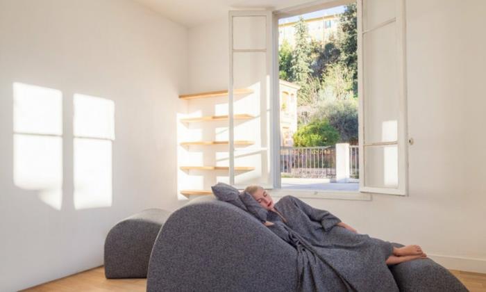 ranskalaiset huonekalut smarin muotoilu ergonomiset makuutyynyt peitot nukkuvat paremmin