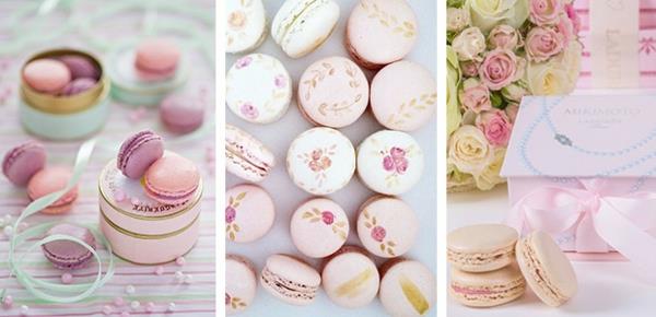 ranskalaiset macarons häät suosii