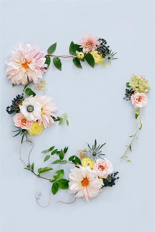 kevätkukat kuvat koristeluideoita kukilla