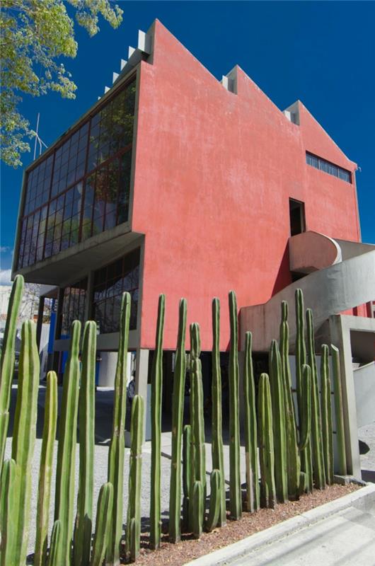 frida kahlo ja diego rivera twin house valkoinen