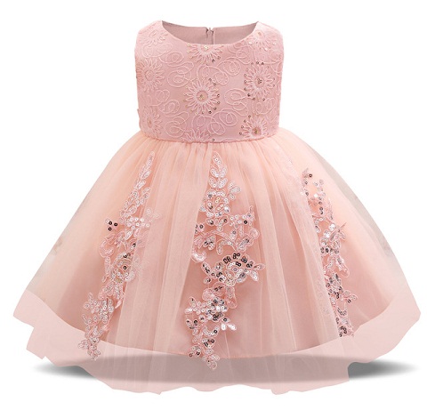 Net med pailletter Frock