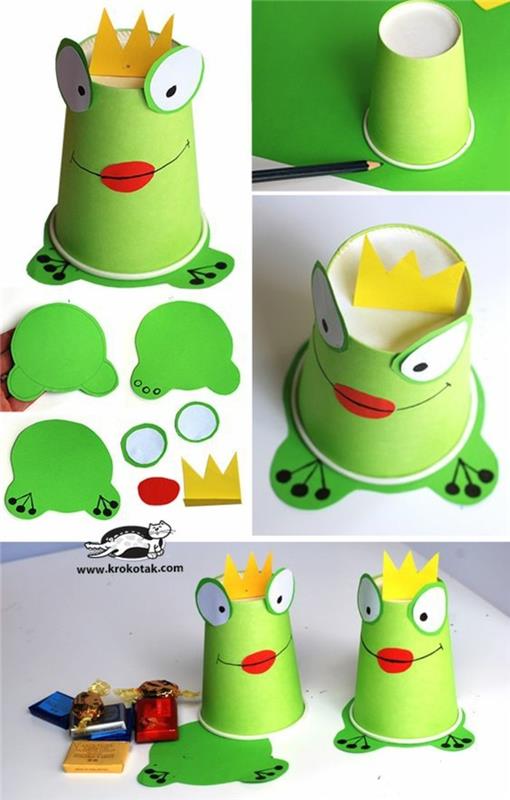 DIY sammakko -ohjeet lapsille