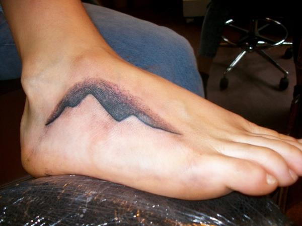 jalka tatuointi malleja vuori