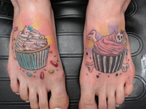 jalka tatuointi mallit tatuoinnit kuvat kakku