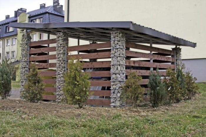 gabion suunnittelu autokatos