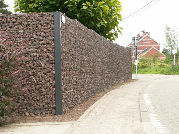 gabion -seinäkivitäyte