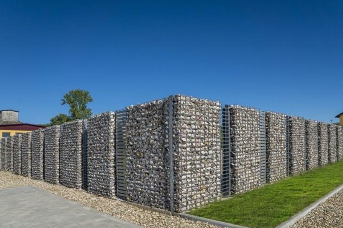 gabion -seinäkulma