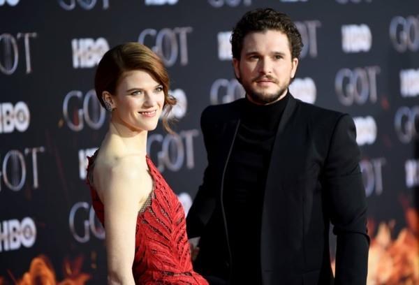 Valtaistuinpeli Kit Harington Rose Leslie