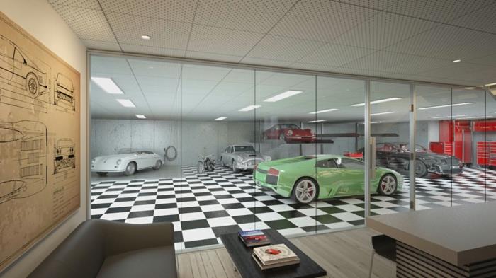 autotallin lattialaatat autotallin laatat punainen musta kaakeloitu terrakotta