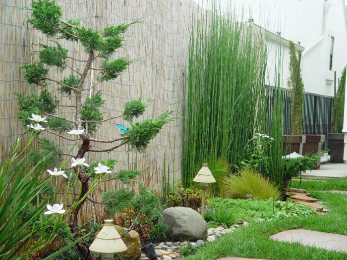 Puutarhasuunnittelu japanilaisia ​​puutarhaideoita kiviä