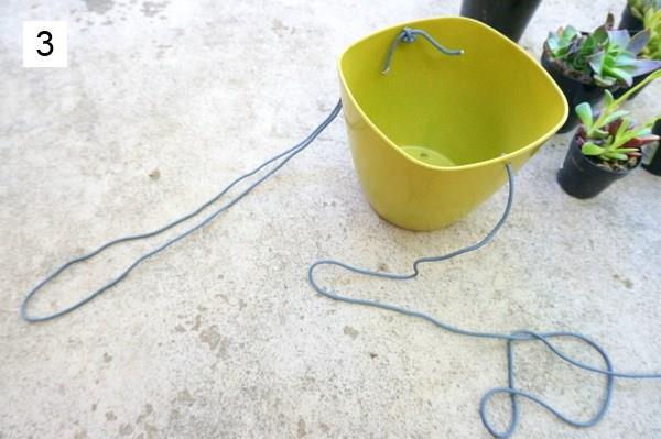puutarhan istutuskoneet riippuva diy -projekti