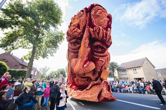 puutarhaveistokset kukkafestivaali Bloemencorso Zundert