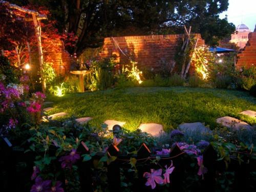 puutarhan valaistusvinkkejä ideoita ulkovalaistukseen