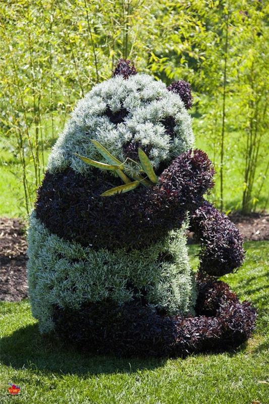 puutarhaveistokset panda karhu montreal