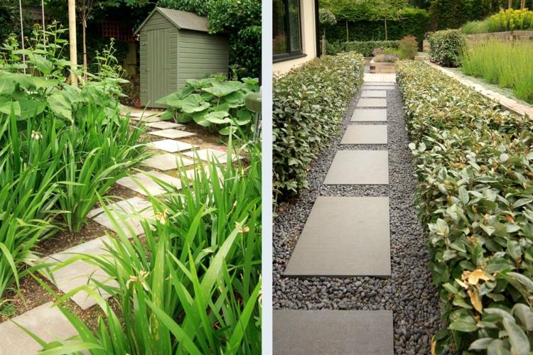 puutarhan suunnittelu ja maisemointi anthony paul puutarhaideoita betonilaattojen suunnittelu kävelytie