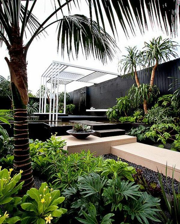 puutarhan suunnitteluideoita kauniita puutarhan puutarhanhoitovinkkejä palmuja