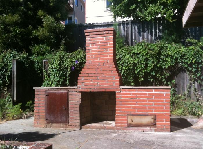 tiili grilli rakentaa puutarhagrilli diy ideoita puutarhasuunnittelu puutarhaideoita