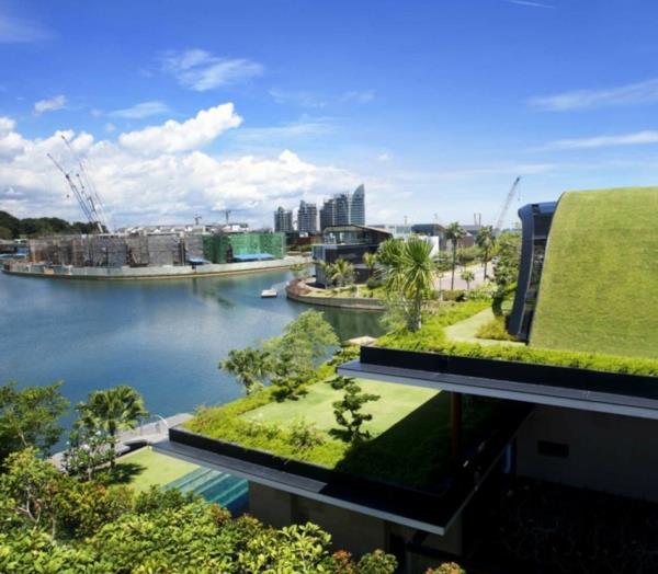viileä puutarha talo suunnittelee ainutlaatuisen muotoilun kaupungin