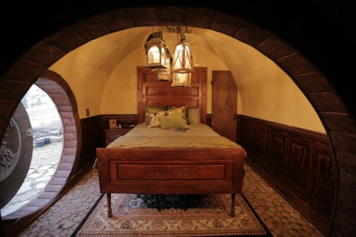 rakenna oma puutarhavaja hobbit -talon makuuhuoneen sänky kristie wolfe washington