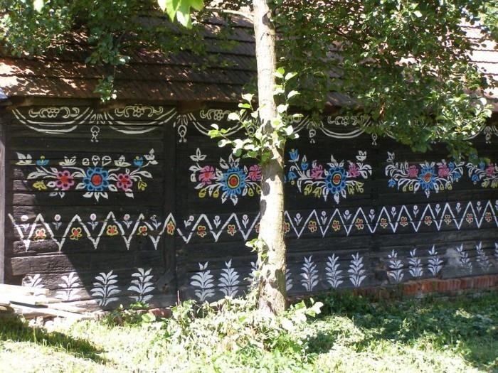 puutarhaideoita zalipie kukkakuvioita