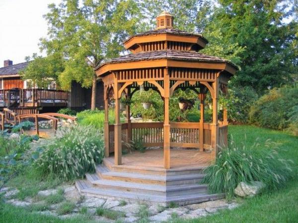 Arbor veistetty puu pergolat