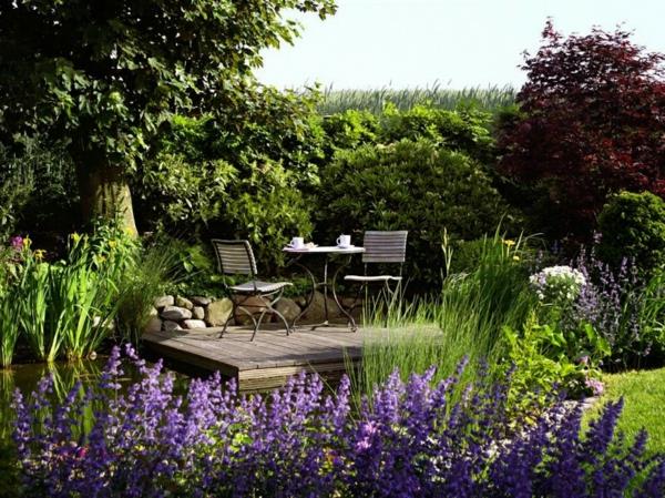 puutarhakalusteet puutarhatarvikkeet vesikasvit puutarhalampi pyöreän pöydän tuolit