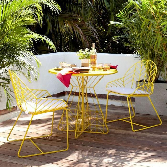 puutarhakalusteet-set-designer-huonekalut-elegantti-design-metalli-keltainen
