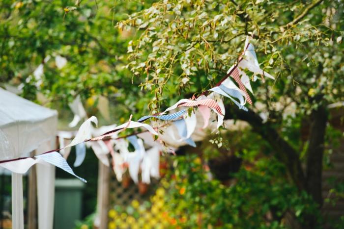 puutarhajuhlat koristelu koristelu seppeleitä paperi puutarhaideoita