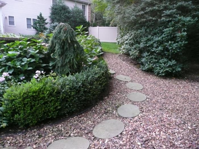 suunnittele puutarhapolkuja sorakasveja puutarhaideoita lattia