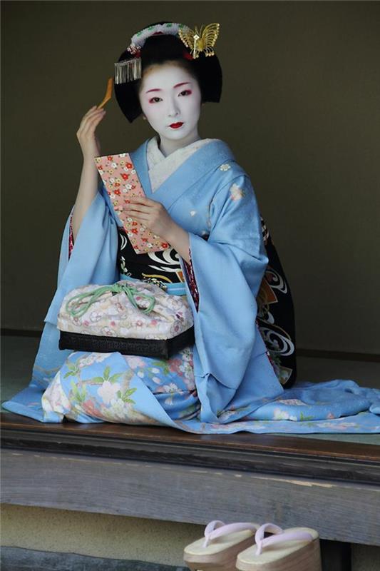geisha -asu japanilainen kulttuuri -inspiraatio
