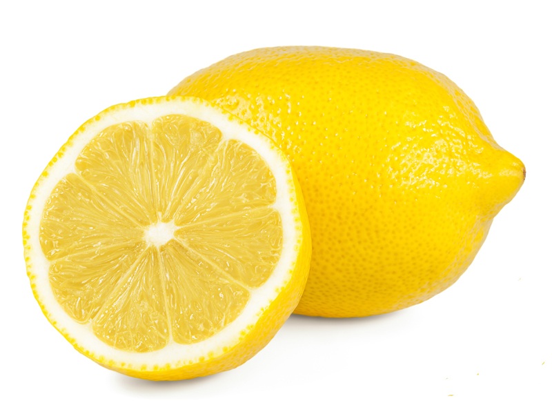 Gelatine citron ansigtsmaske