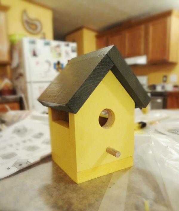rakentaa keltainen lintu talo itse