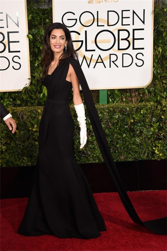 George Clooney tyttöystävä Amal Cloony Golden Globe -palkinnot