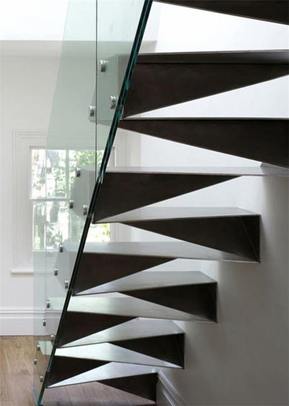 suorat metalliset portaikkolasikaiteet