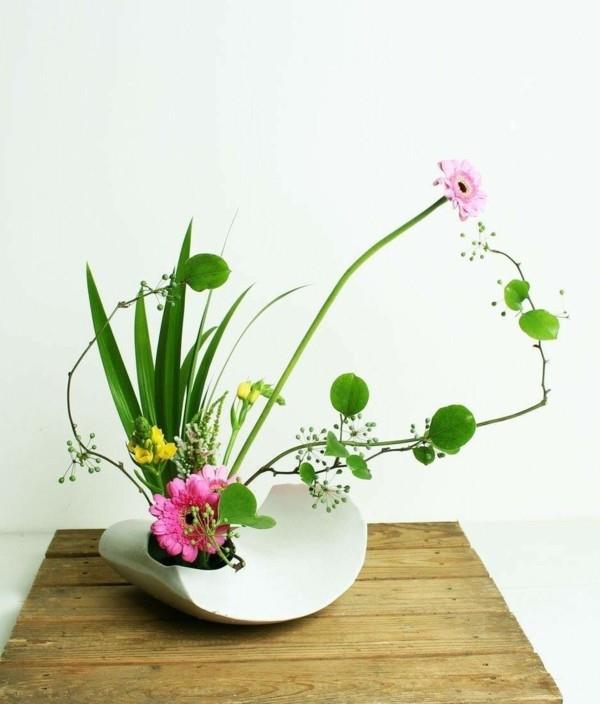 juuttunut gerbera ikebana