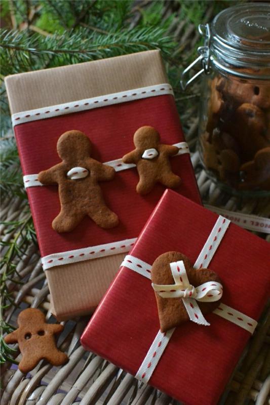 lahjat origenell -pakkaus joulukäsityöt lahjaideoita piparkakut