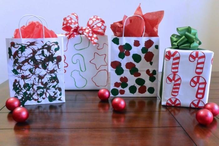 Origenell lahjapakkaukset Joulu käsityöt lahjaideoita valkoinen tuete
