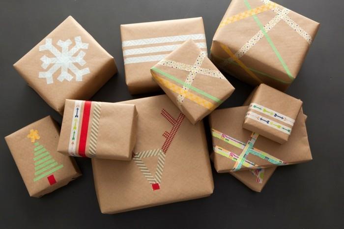 käärepaperi joulu diy ideoita liima