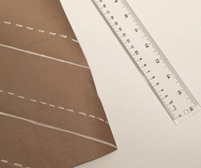 käärepaperi joululahjaideat luovat kuvioita