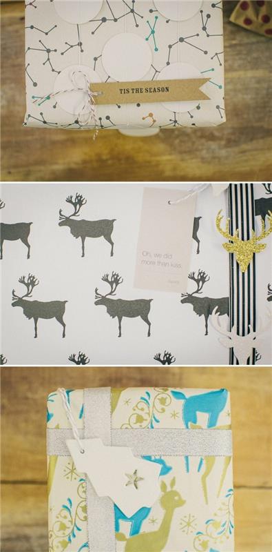 käärepaperi joulu diy ideoita poro tulostaa