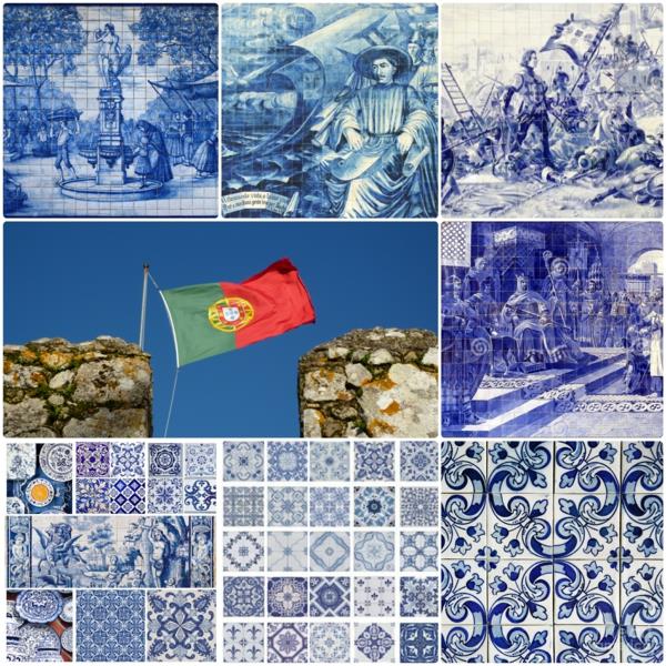 Portugalin azulejo -mosaiikkilaattojen historia